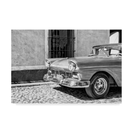 Philippe Hugonnard 'American Classic Car In Trinidad V' Canvas Art,12x19